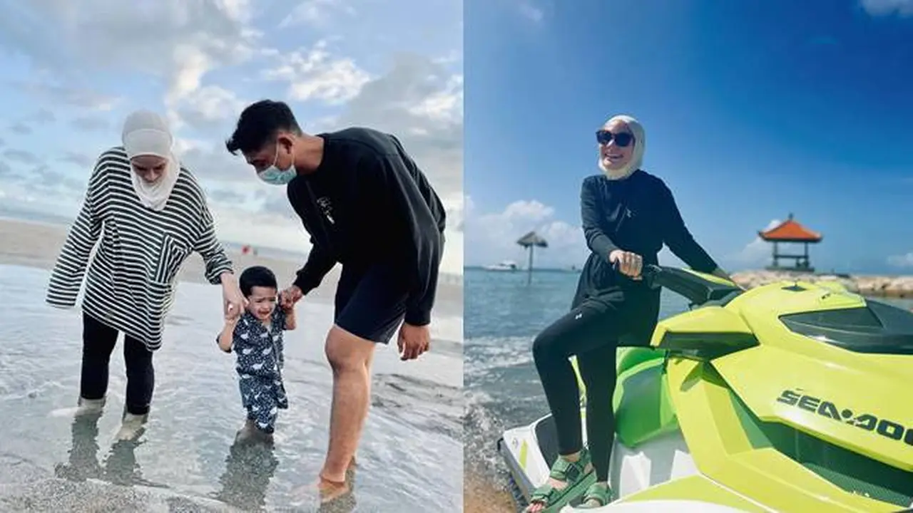 Bersama Arya Saloka, Ini 6 Momen Liburan Putri Anne Ke Bali dengan Anak