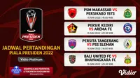 Nonton Link Live Streaming Piala Presiden 15-16 Juni 2022 di Vidio : Ada Duel Tim Raksasa