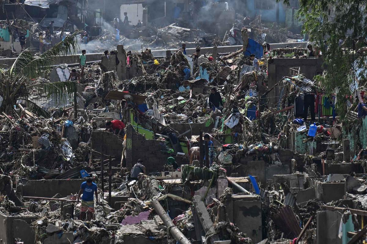FOTO: Kerusakan Parah Bencana Topan Kalmaegi di Filipina, 66 Orang Meninggal