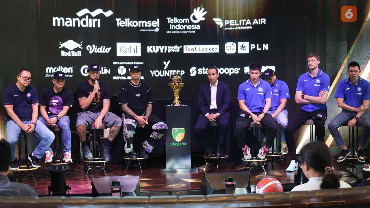 Konferensi pers final IBL 2024