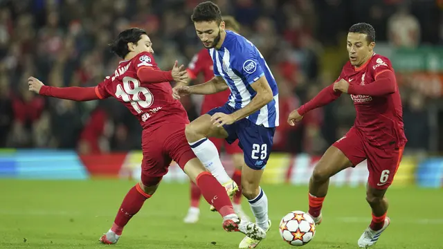 Liverpool vs Porto di Liga Champions