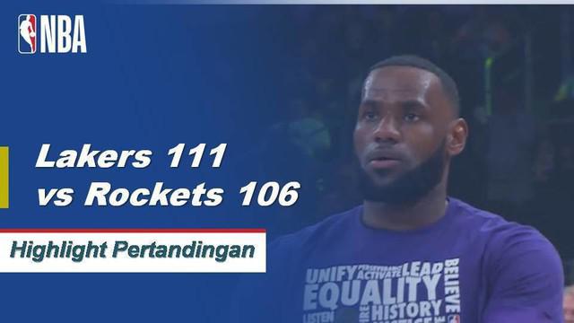 Kembalinya babak kedua yang sengit mengangkat Los Angeles atas Houston