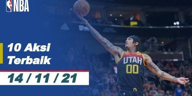 VIDEO: 10 Aksi Terbaik di NBA Hari Ini, Salah Satunya Blocking Keren yang Buat Jayson Tatum Gagal Cetak Poin