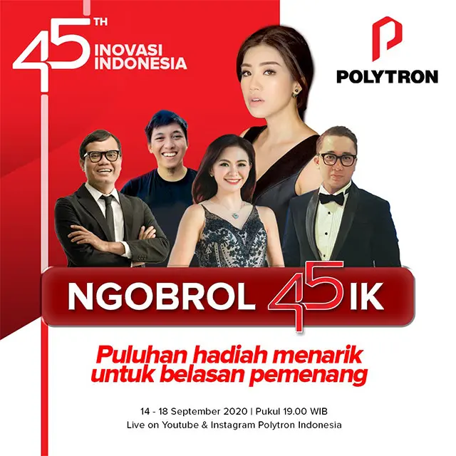 Polytron 45 Tahun, Inovasi Indonesia.