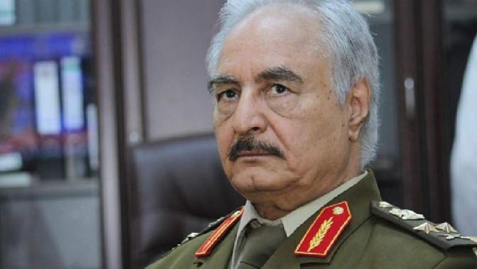 Khalifa Haftar mengepalai Tentara Nasional Libya yang memproklamirkan diri (AFP Photo)