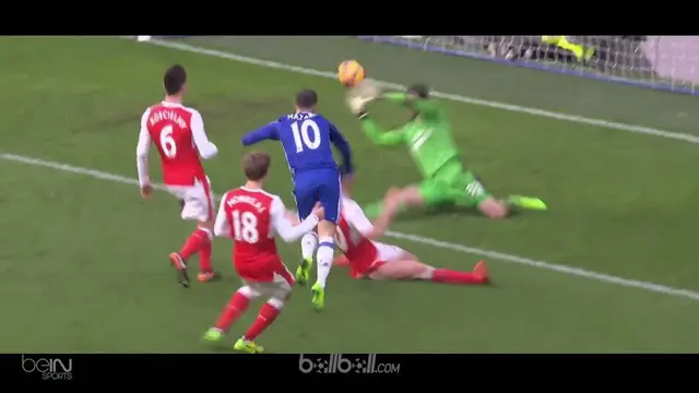 5 Gol Tak Terhentikan Eden Hazard untuk Chelsea