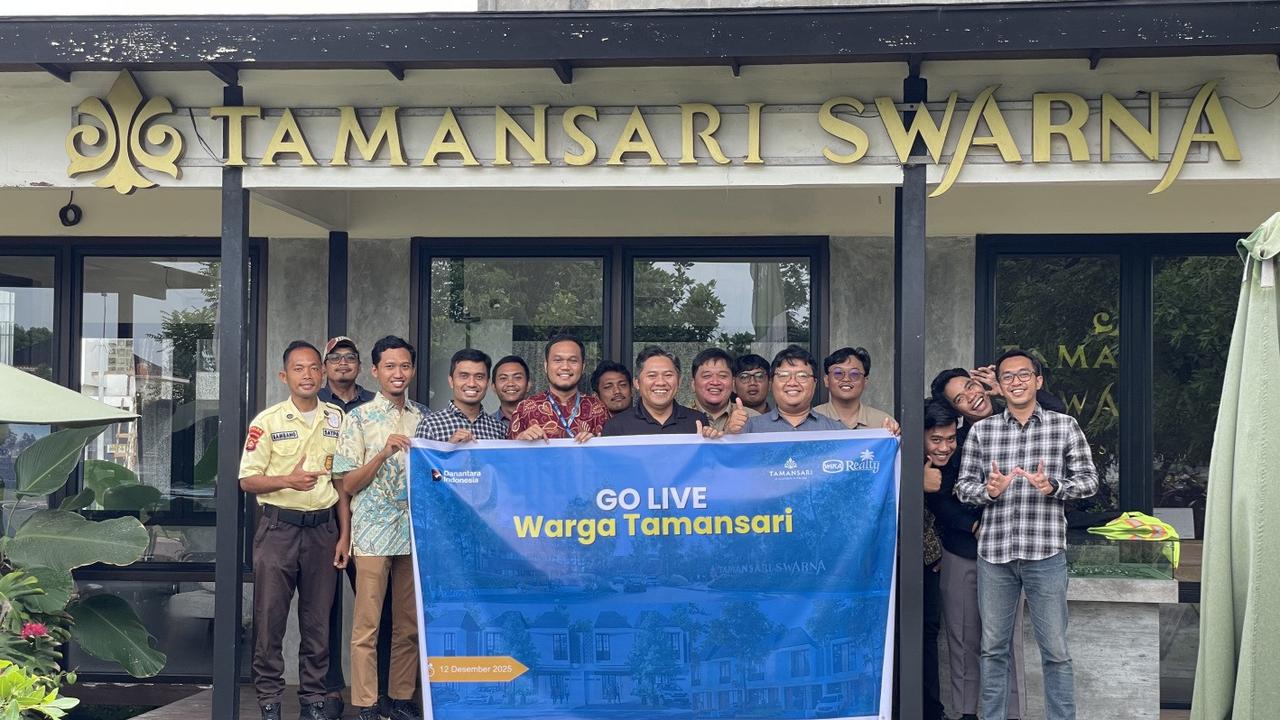 Tonggak Baru Transformasi Digital Kawasan, WIKA Realty Lakukan Go Live Aplikasi 'Warga Tamansari