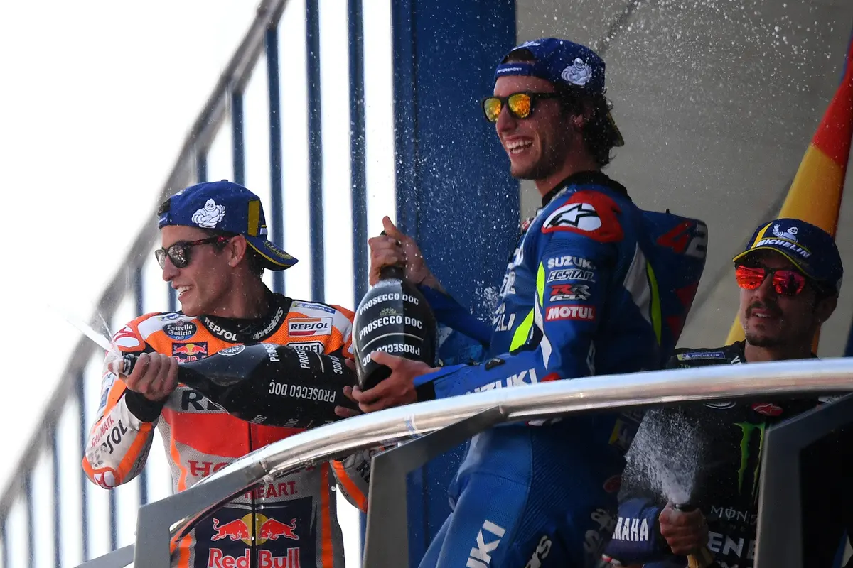 Marc Marquez dan Alex Rins