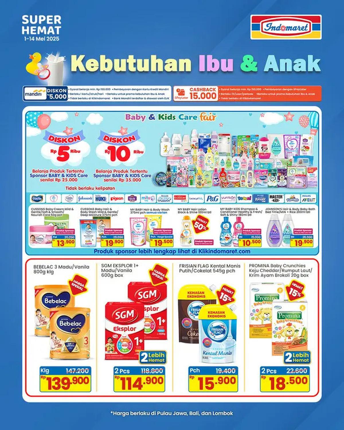 Promo Indomaret Hari Ini, Diskon Minyak Goreng, Susu, hingga Snack Favorit