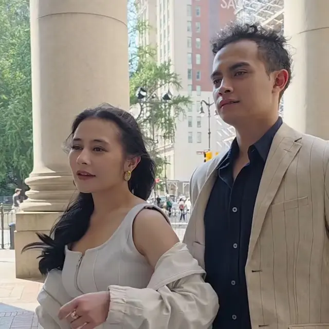 Prilly Latuconsina Ikut Event Lari dengan Omara Estheglal di Amerika.