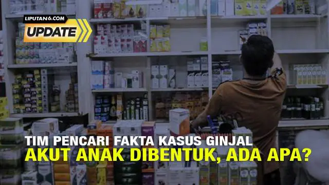 Badan Perlindungan Konsumen Nasional (BPKN) membentuk tim pencari fakta terkait kasus gagal ginjal akut atipikal pada anak. Berdasarkan data Kementerian Kesehatan,  kasus gagal ginjal anak menjadi 324 kasus per 6 November 2022 yang tersebar di 28 pro...