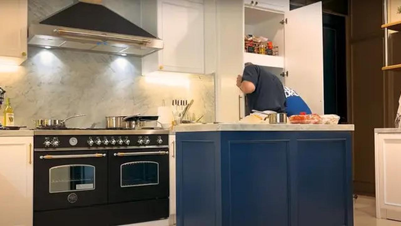 Potret Dapur Luna Maya dengan Model Modern nan Elegan