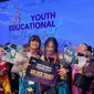 Aurilatia (Princessa Latya) dan adiknya, Serafesya (Principessa Fesya) berhasil meraih Overall Grand Champion pada festival musik internasional Youth Friendship Festival (YFF) 2024 dalam rangka mewakili Indonesia. (Dok. IST)