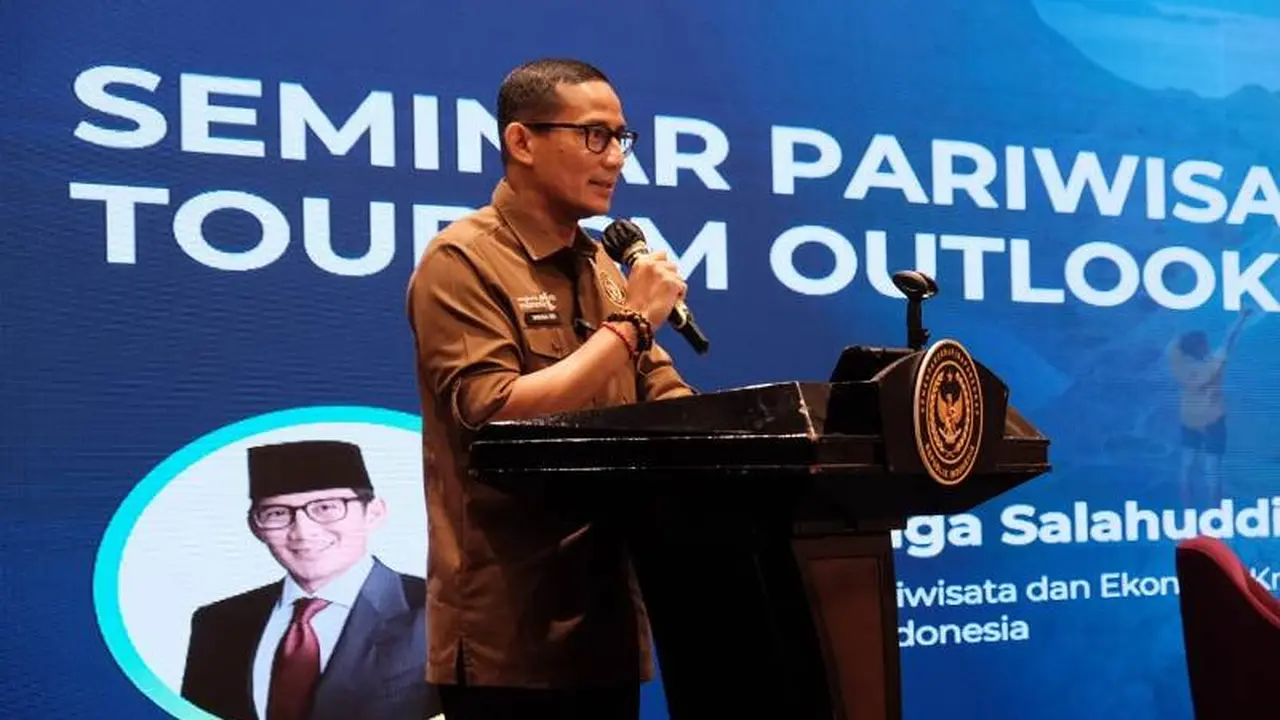 Menparekraf Sandiaga Uno dalam Indonesia Tourism Outlook 2023