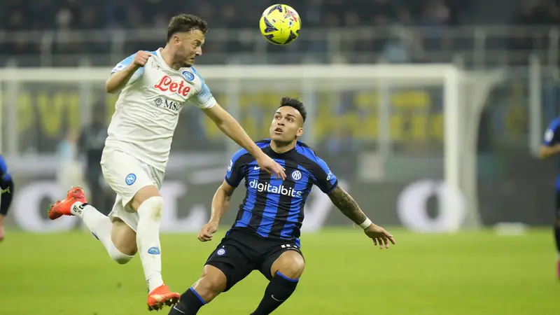 Foto: Inter Milan Putus Rekor Tak Terkalahkan Napoli, Juventus Bertengger di Posisi 3 Klasemen Liga Italia