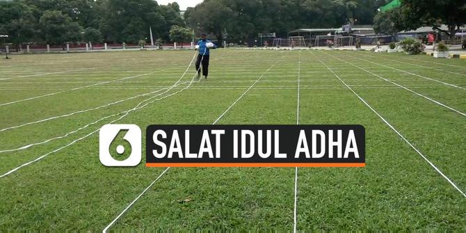 VIDEO: Gelar Salat Idul Adha Masjid Agung Al-Azhar Batasi Jumlah Jemaah