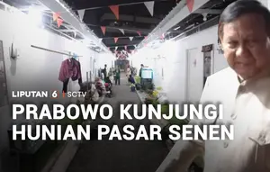 Prabowo Sambangi Hunian Baru Warga Senen, Disambut Hangat hingga Dipeluk Anak-Anak