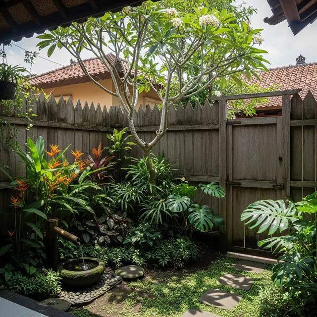 9 Inspirasi Kebun Mini di Balik Pagar yang Tidak Terlihat dari Jalan, Jadi Oase Tersembunyi