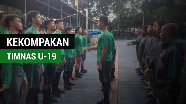 VIDEO: Kekompakan Timnas Indonesia U-19 dalam Latihan