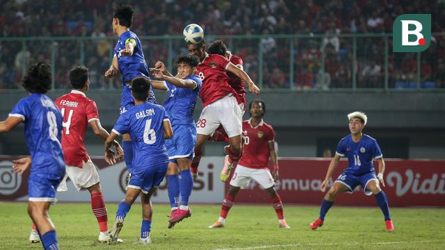 Foto: Parade Gol dan Selebrasi Rabbani Tasnim Saat Cetak Hattrick untuk Timnas Indonesia U-19 di Ajang Piala AFF U-19 2022