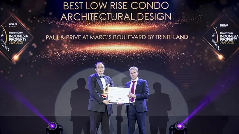 Paul & Prive di Marc’s Boulevard dari Triniti Land Raih Penghargaan Best Low Rise Condo Architectural Design 2019