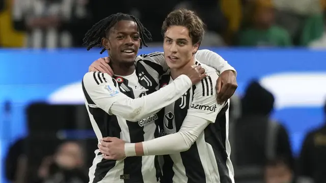 Foto: Cetak Gol ke Gawang AC Milan, Kenan Yildiz Buat Catatan Mengagumkan