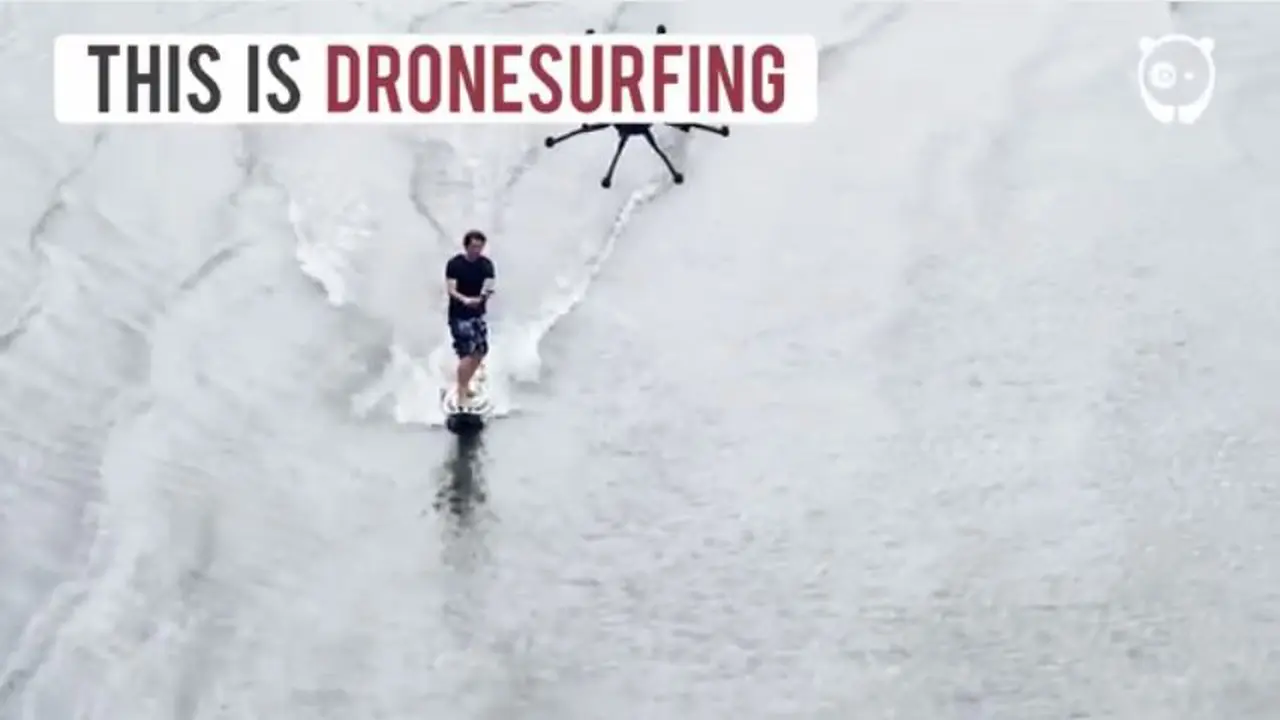 [Bintang] Tak Cuma Jadi Kamera, Kini Drone Juga Bisa Buat Beselancar!