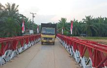 Kodam I/BB Rampungkan Pembangunan Jembatan Bailey Langkat, Akses Antardesa Pulih