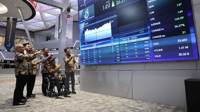 Pencatatan saham perdana PT Jantra Grupo Indonesia Tbk (KAQI), Senin (10/3/2025). (Foto: BEI).