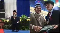 Potret Ucok Baba datang ke acara wisuda sekolah anak. (Sumber: YouTube/Ucok Baba official)