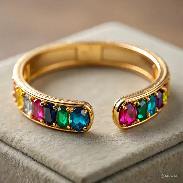 Gelang Emas Model Cuff Terbaru