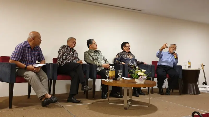 Forum diskusi jurnalis Malaysia - Indonesia di Hotel Everly, Putrajaya, 12 Februari 2019 malam. (Dokumentasi Iswami)