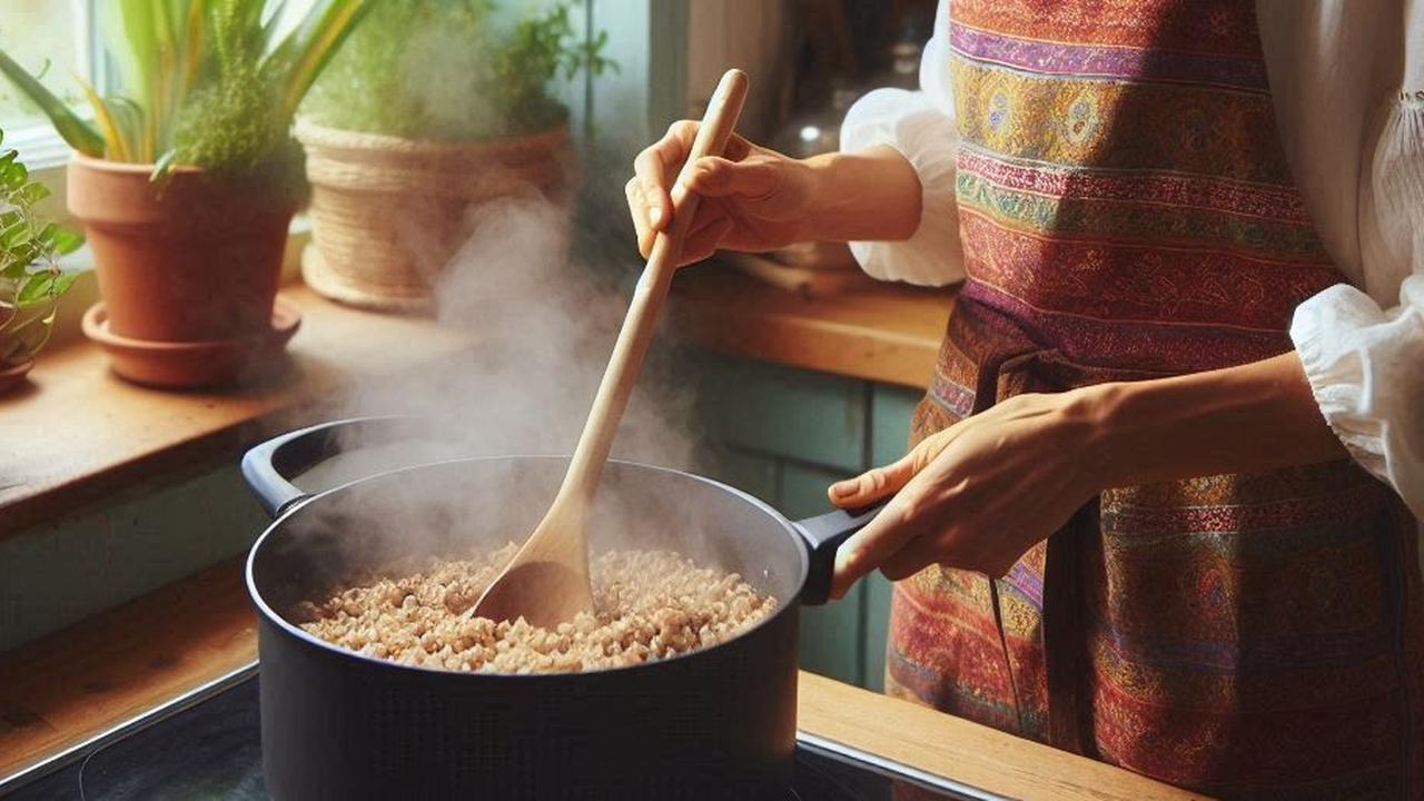 4 Cara Sederhana Memasak Nasi Merah Jadi Lebih Pulen dan Tidak Keras, Fokusnya di Proses Perendaman