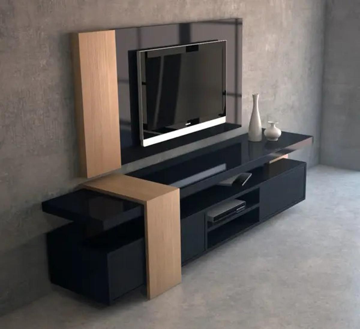 5 Model Rak TV Minimalis, Cocok untuk Sekat Ruangan di Rumah Mungil