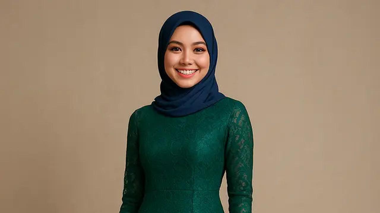 10 Model Long Dress Brokat Kombinasi Payet Terbaru, Stylish untuk Wanita Muda