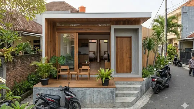 Warna Natural Kayu (Walnut atau Cokelat Muda): Timeless dan Elegan