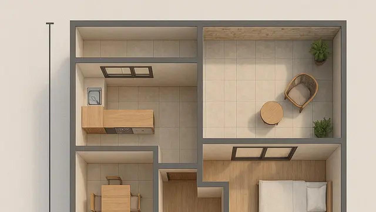 5 Desain Denah Rumah Mewah Ukuran 8x15 m, Bisa Jadi Referensi