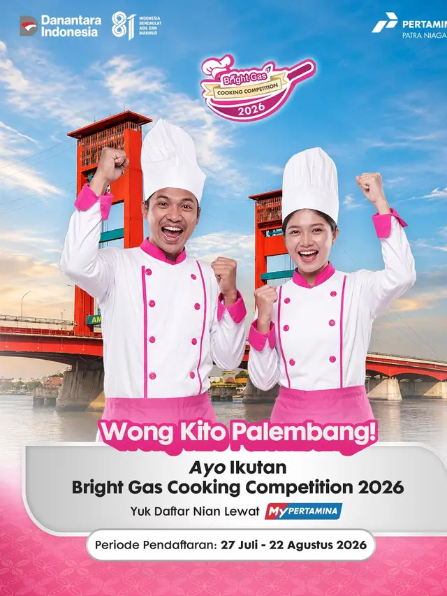 Setiap Kota Membawa Kesempatan Baru, Kini Giliran Palembang Menjadi Awal Ceritamu di Bright Gas Cooking Competition 2026