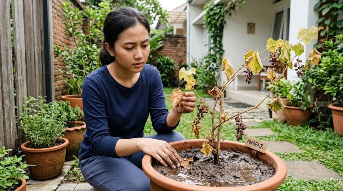 Kesalahan Saat Merawat Pohon Anggur