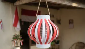 Cara Membuat Lampion Merah Putih dari Botol Plastik, Dekorasi 17 Agustus yang Kreatif dan Hemat