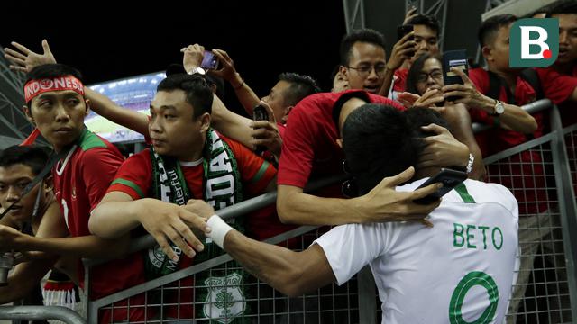Foto : Kilas Balik Perjuangan Timnas Indonesia Saat Tumbang Dari Singapura di AFF 2018