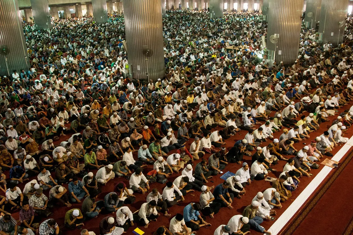 20170602-Salat Jumat Pertama Bulan Ramadan di Istiqlal-Gempur