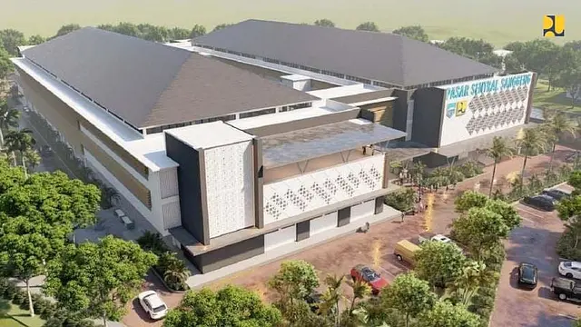 Kementerian PUPR akan memulai pembangunan dua proyek strategis nasional (PSN) baru di Kabupaten Manokwari, Papua Barat. Proyek tersebut adalah Pasar Sanggeng dan penataan Kawasan Arena Publik Borarsi. (Dok PUPR)