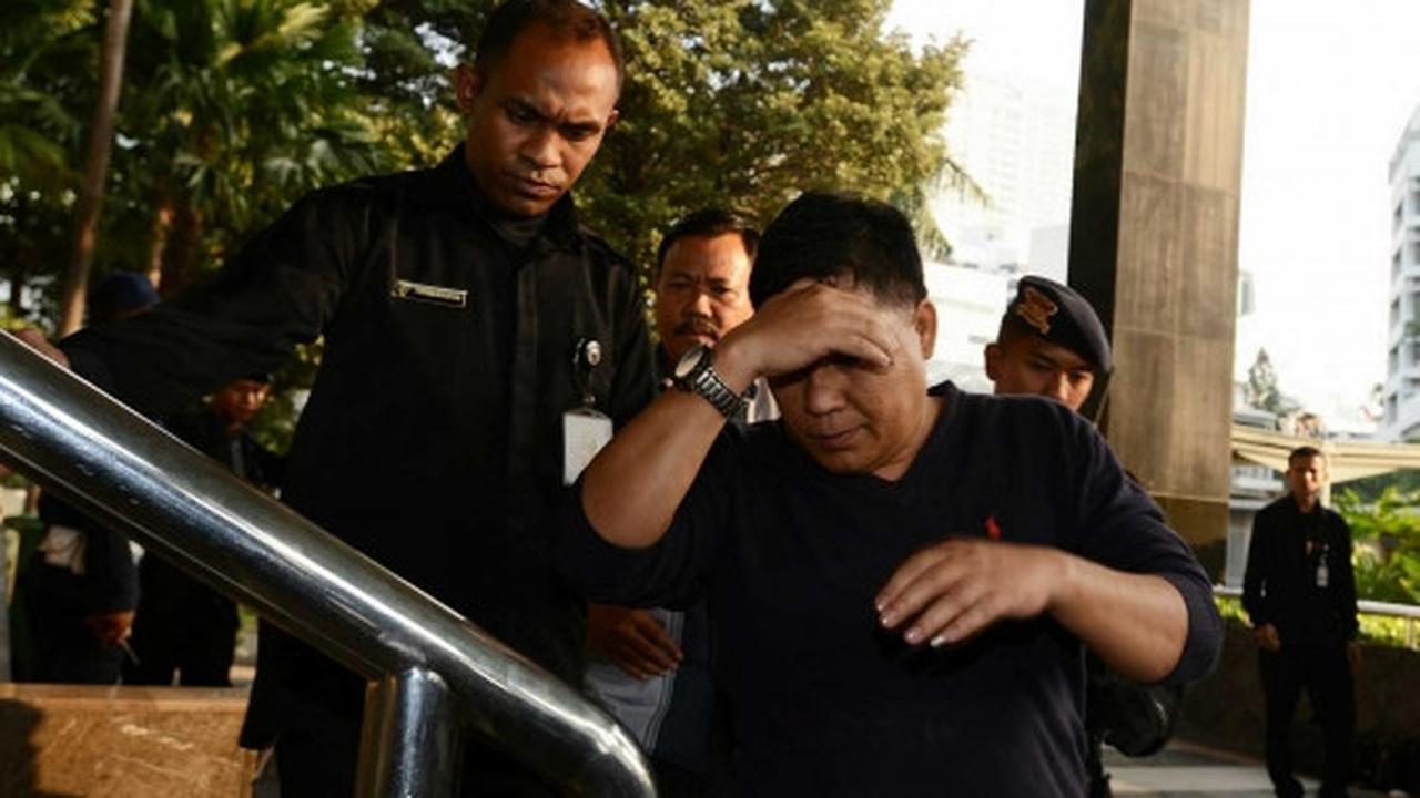 Empat tersangka OTT Musi Banyuasin tiba di KPK