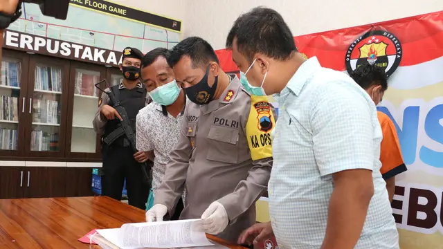 Gara-gara putus cinta, pemuda di Kebumen menyebar foto dan video syur mantan pacarnya. (Foto: Liputan6.com/Humas Polres Kebumen)