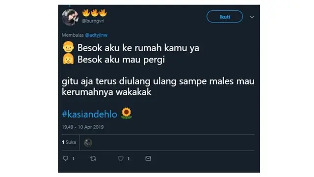 Drama Percintaan Netizen Soal Besok Mau Ketemuan