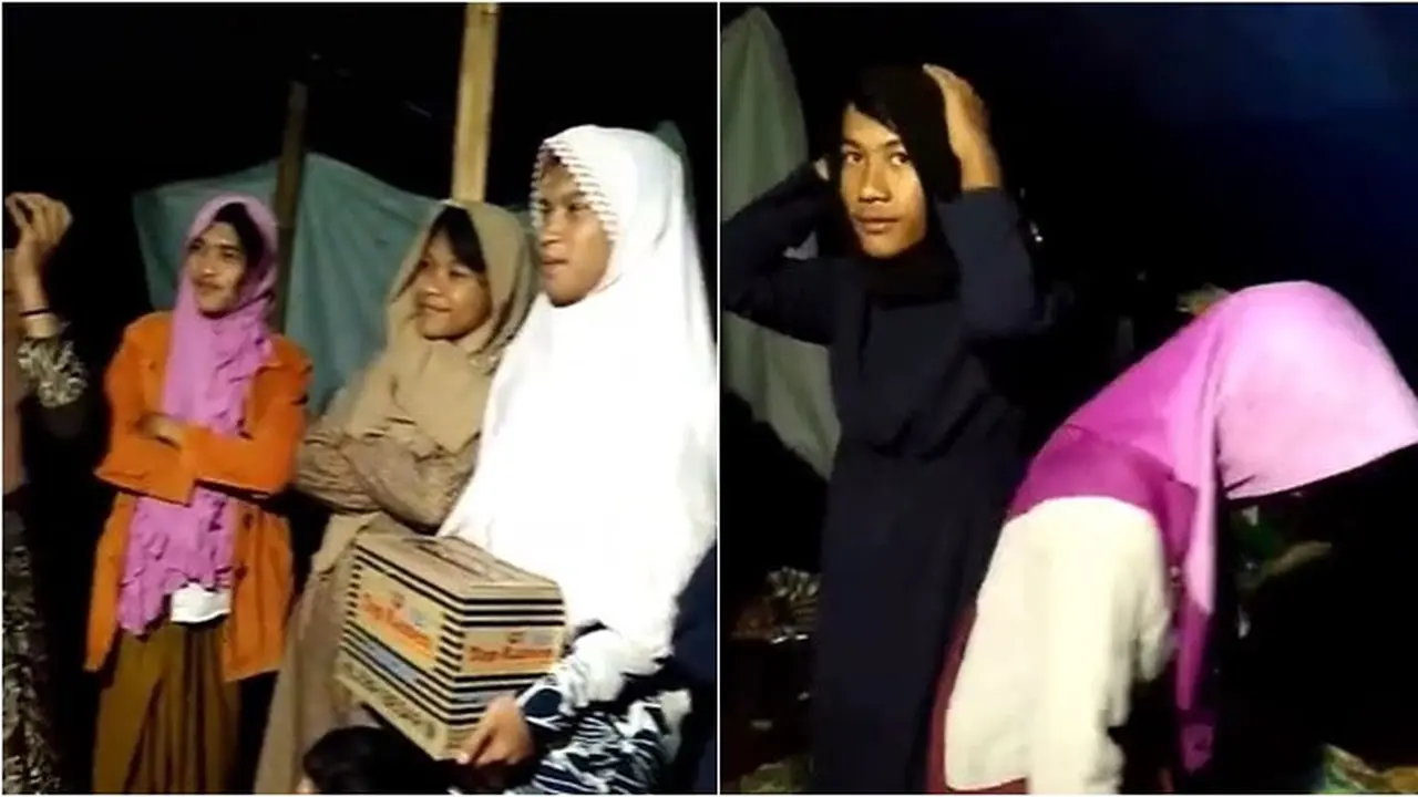 Bantuan Baju Wanita Lebih Banyak, Pria Korban Gempa Cianjur Ini Pilih Pakai Daster