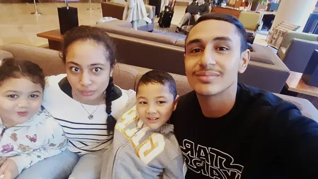 Potret Noor Athalia putri Raul Lemos