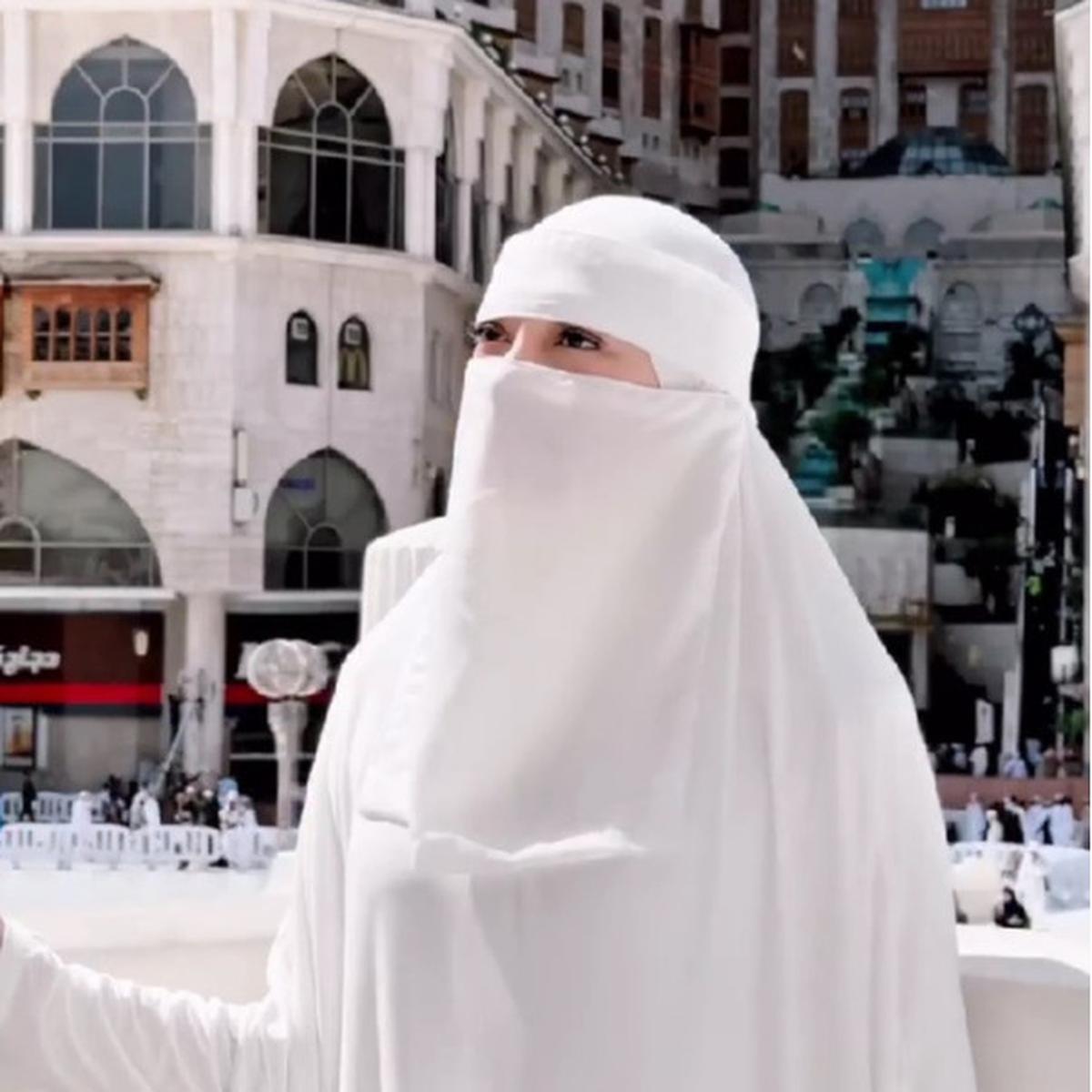 Celine Evangelista Pilih Tampil Bercadar saat Jalani Umrah Usai Mualaf, Dipuji Cantik bak Bidadari Surga
