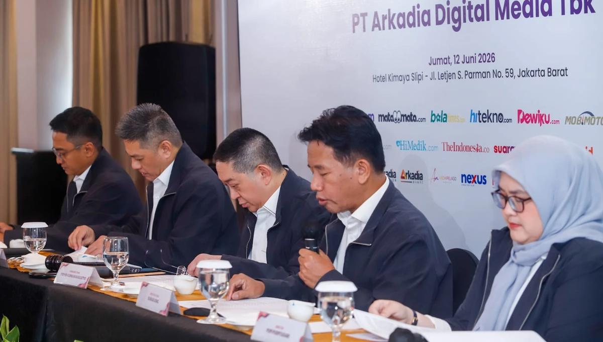 FOTO: Arkadia Digital Media Catat Kenaikan Laba Bersih Sepanjang 2025